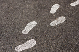 steps on a pathway