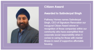 Citizen Award Satinderpal Singh
