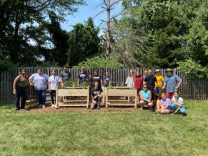 Volunteers Garden Event