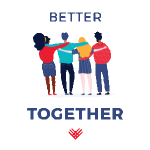 Giving Tuesday sticker - Better Together