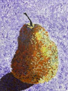 Artwork of a pear