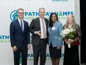 Delegate David Bulova receives Gerry Connolly Spirit of Hope Award