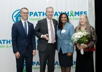Delegate David Bulova receives Gerry Connolly Spirit of Hope Award