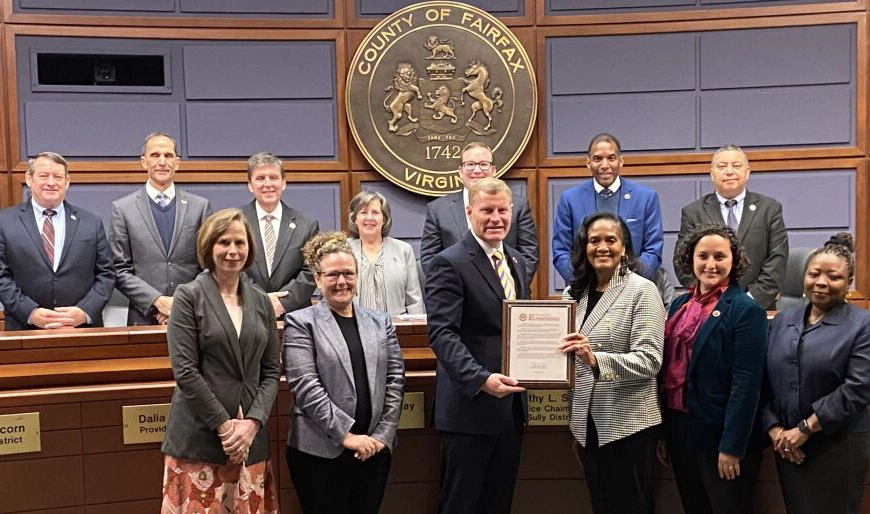 Fairfax Co Board of Supervisors Group Photo 2025 copy