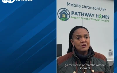WJLA News Covers Pathway Homes Mobile Outreach Unit